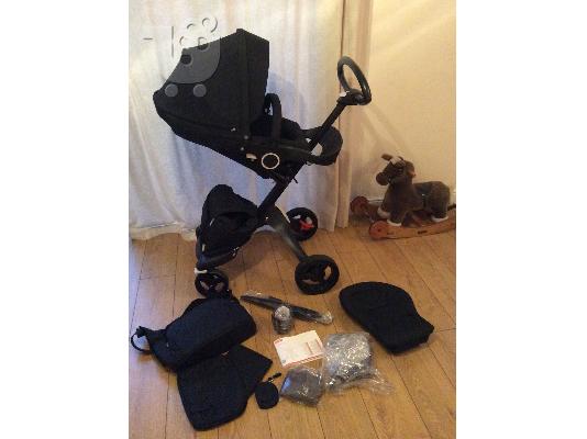 Stokke Xplory V4 καροτσάκι μωρού / πορτ μπεμπέ και κάθισμα αυτοκινήτου...
